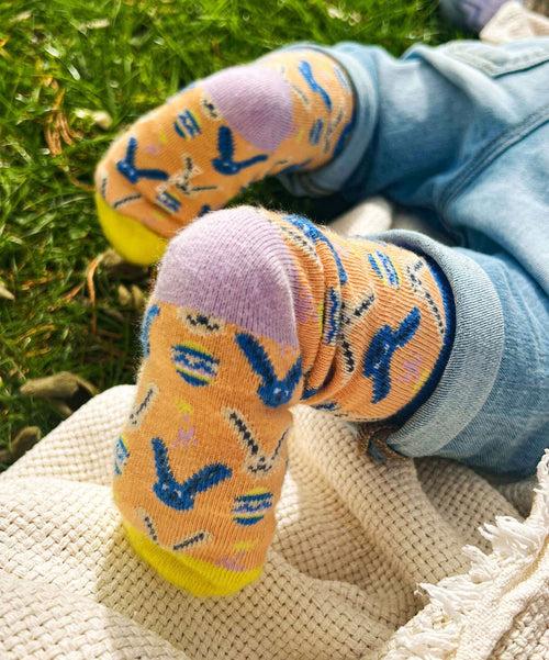 Dilly Socks Notre Chaussettes Pour Enfants: Lil Sunny Bunny