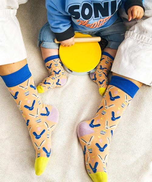 Dilly Socks Notre Chaussettes Pour Enfants: Lil Sunny Bunny