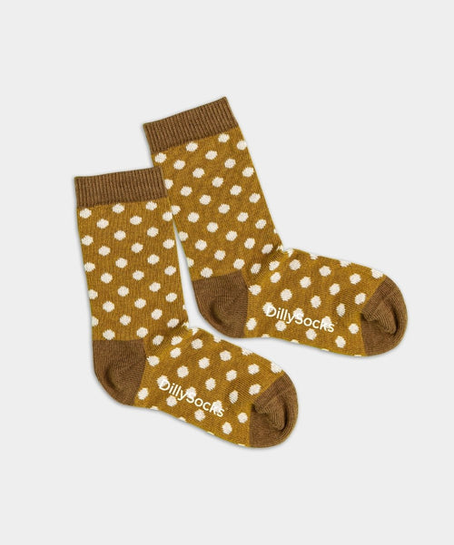 dilly socks Notre chaussettes pour enfants: Lil Turf Dots