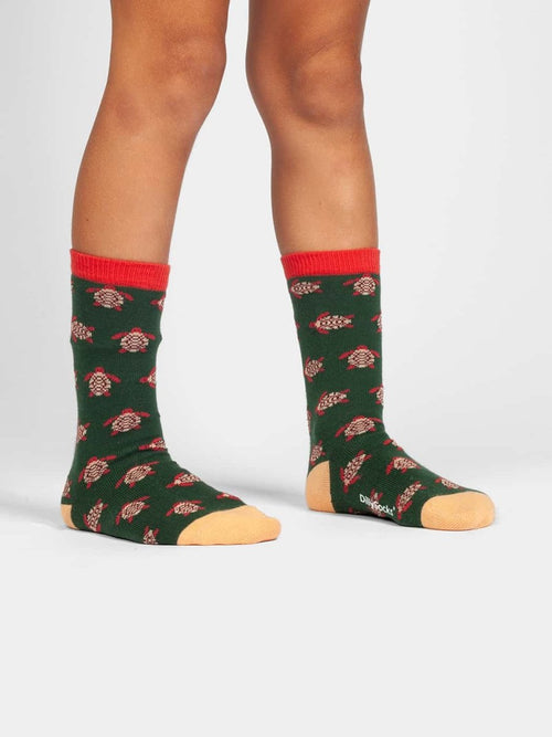Dilly Socks Notre Chaussettes Pour Enfants: Lil Turtle Love