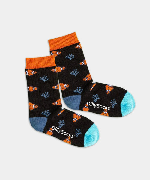 dilly socks Notre chaussettes pour enfants: Lil Underground Clown
