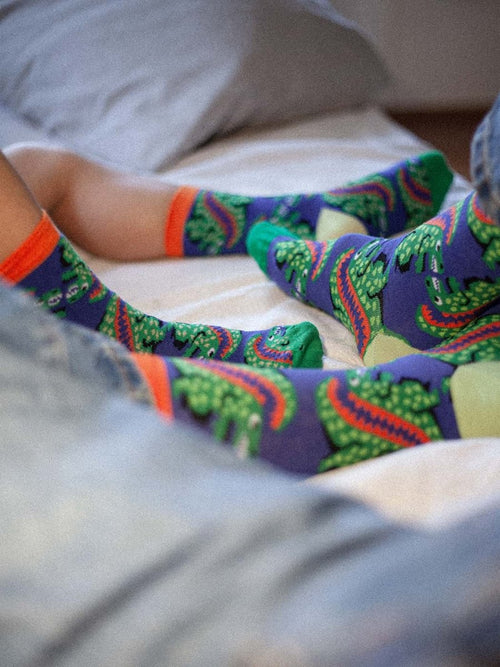 Dilly Socks Notre Chaussettes Pour Enfants: Lil Ur Ex The T Rex