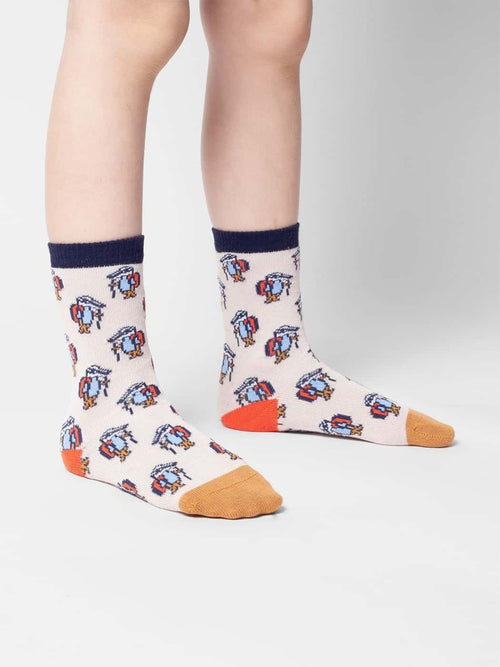 Dilly Socks Notre Chaussettes Pour Enfants: Lil Walking Badger