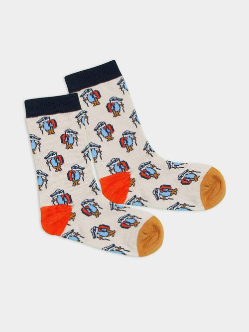 dilly socks Notre chaussettes pour enfants: Lil Walking Badger