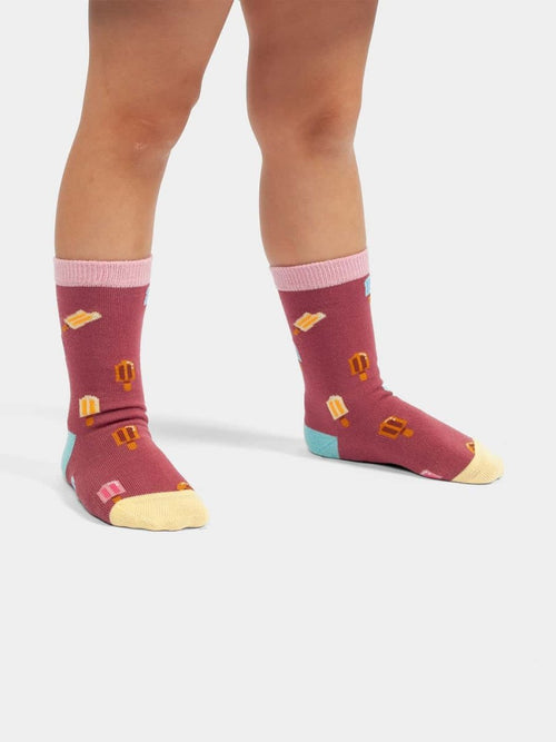 Dilly Socks Notre Chaussettes Pour Enfants: Lil We All Scream For Ice Cream
