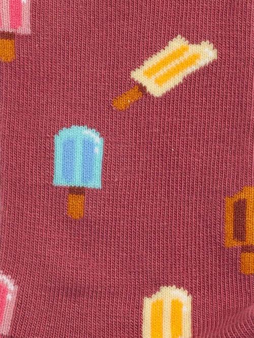 Dilly Socks Notre Chaussettes Pour Enfants: Lil We All Scream For Ice Cream