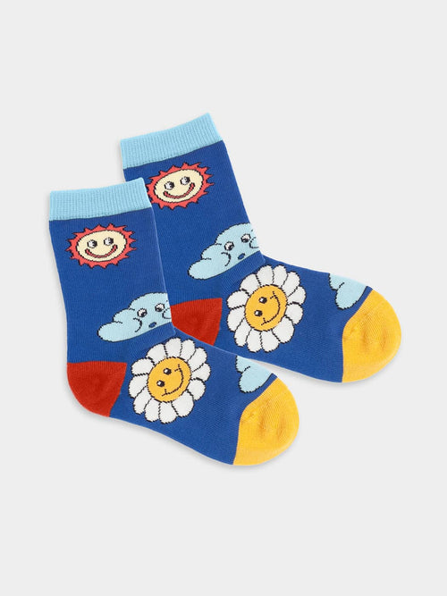 dilly socks Notre Chaussettes pour enfants: Lil Weather Forecast