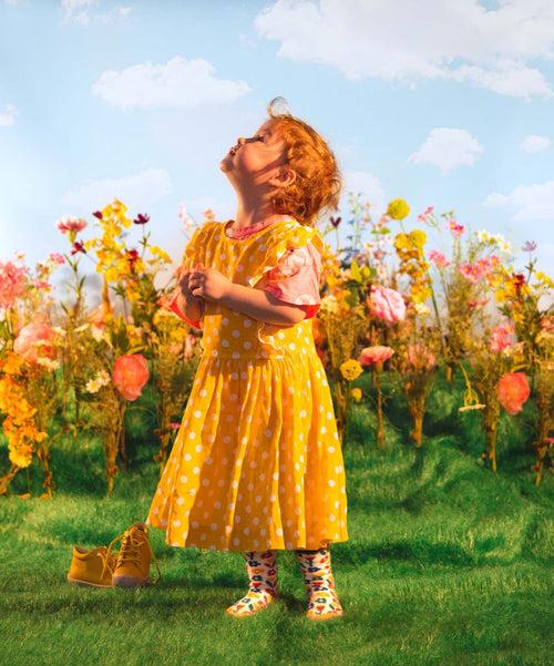 Dilly Socks Notre Chaussettes Pour Enfants: Lil White Meadow