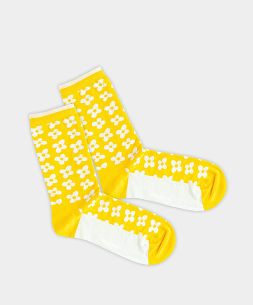 dilly socks Notre chaussettes pour femmes: Blooming Daisy