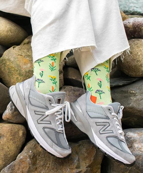 Dilly Socks Notre Chaussettes Pour Femmes: Blossom Turf