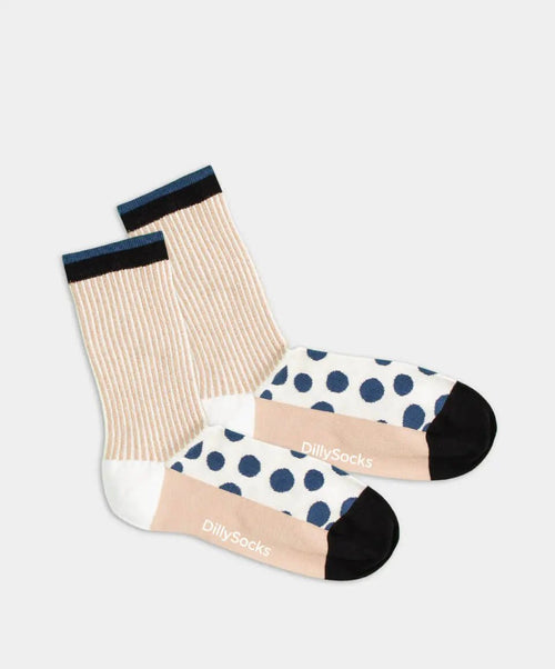 dilly socks Notre chaussettes pour femmes: Classic Cream