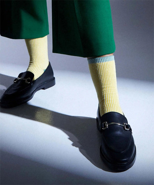 Dilly Socks Notre Chaussettes Pour Femmes: Classic Lemon