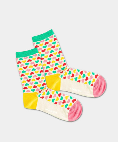 dilly socks Notre chaussettes pour femmes: Deep Love