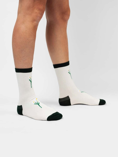 Dilly Socks Notre Chaussettes Pour Femmes: Delighted Daisies