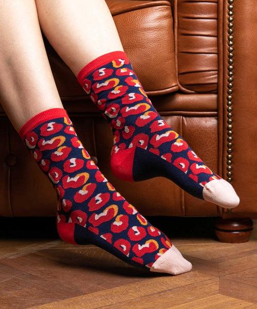 Dilly Socks Notre Chaussettes Pour Femmes: Flame Roar