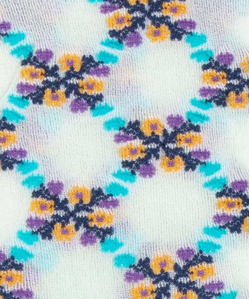 Dilly Socks Notre Chaussettes Pour Femmes: Flower Honeycombs