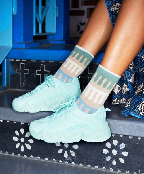 Dilly Socks Notre Chaussettes Pour Femmes: Forest Drops