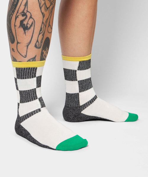 Dilly Socks Notre Chaussettes Pour Femmes: Glitzy Classic Chess
