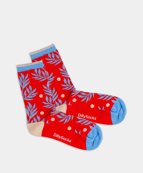 dilly socks Notre chaussettes pour femmes: Holiday Sunset