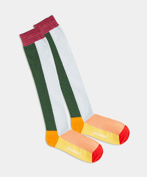 dilly socks Notre chaussettes pour femmes: Lake Blush