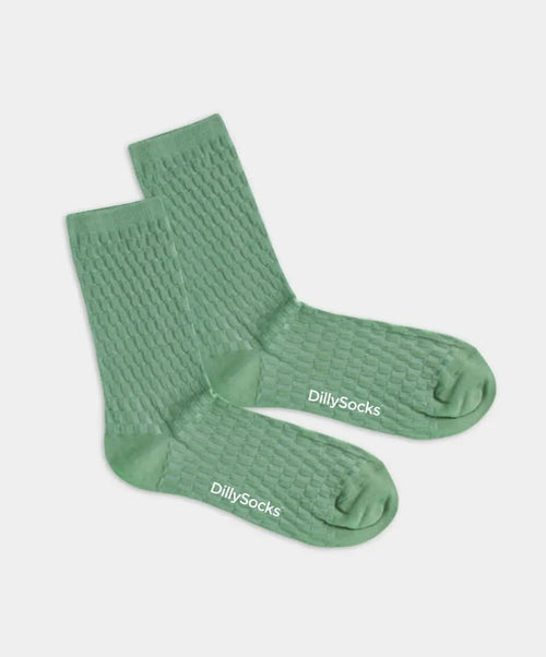 dilly socks Notre chaussettes pour femmes: Leaf Sense