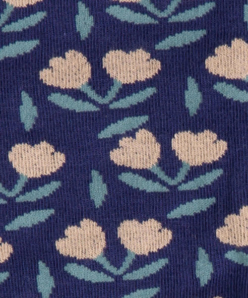 Dilly Socks Notre Chaussettes Pour Femmes: Midnight Flower