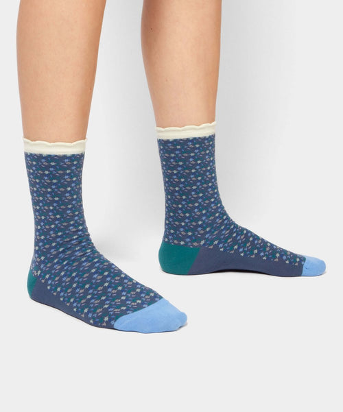 Dilly Socks Notre Chaussettes Pour Femmes: Midnight Meadow
