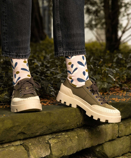 Dilly Socks Notre Chaussettes Pour Femmes: Rosa Bouquet