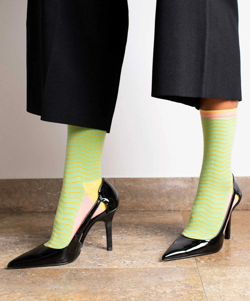 Dilly Socks Notre Chaussettes Pour Femmes: Salad Square