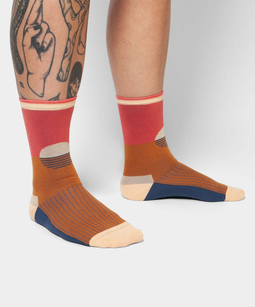 Dilly Socks Notre Chaussettes Pour Femmes: Sandy Sunset