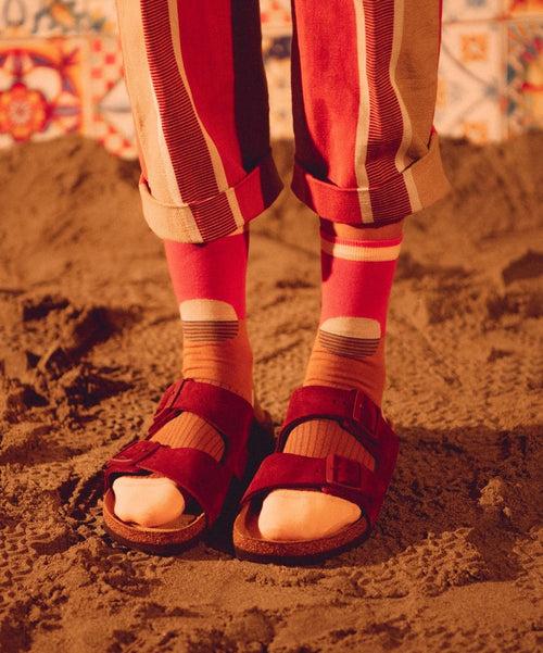 Dilly Socks Notre Chaussettes Pour Femmes: Sandy Sunset