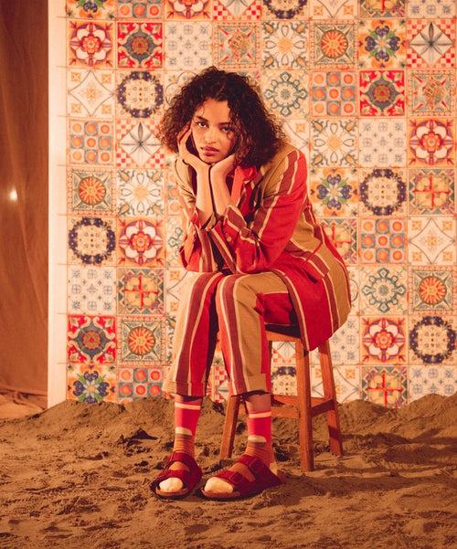 Dilly Socks Notre Chaussettes Pour Femmes: Sandy Sunset