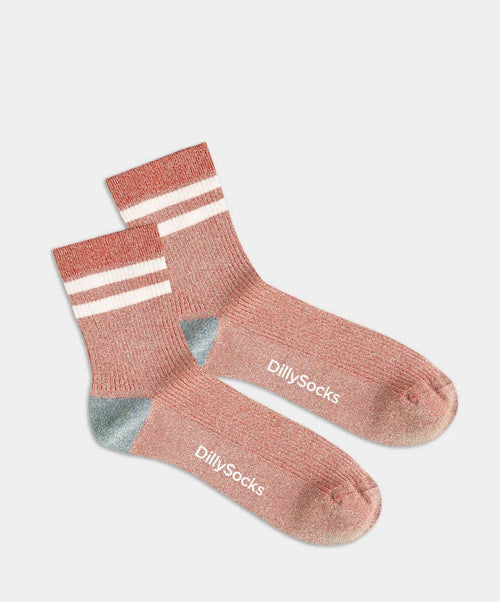 dilly socks Notre chaussettes pour femmes: Spicy Glitter
