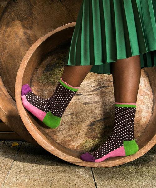 Dilly Socks Notre Chaussettes Pour Femmes: Star Points