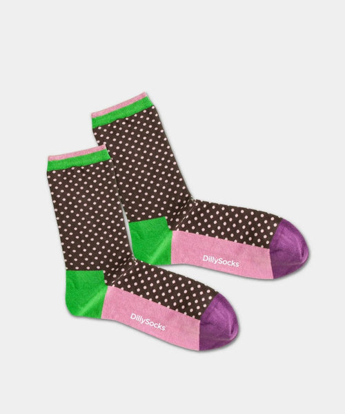 dilly socks Notre chaussettes pour femmes: Star Points