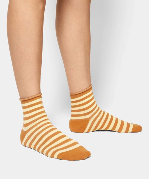 Dilly Socks Notre Chaussettes Pour Femmes: Stripy Earth Tones
