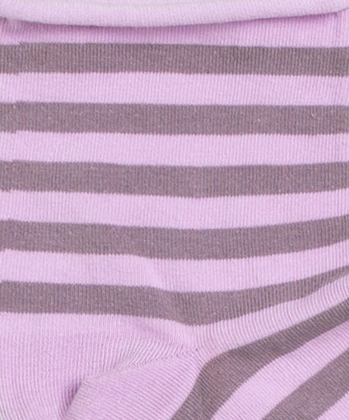 Dilly Socks Notre Chaussettes Pour Femmes: Stripy Lilac Tones