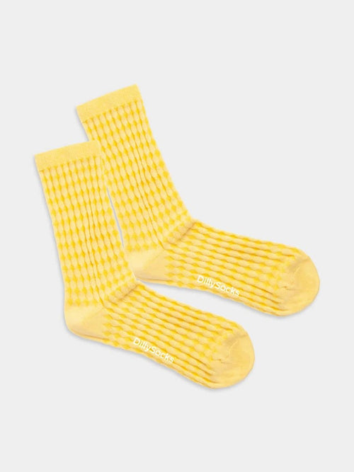 dilly socks Notre chaussettes pour femmes: Sun Devotee