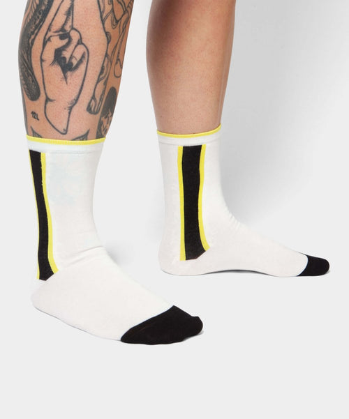 Dilly Socks Notre Chaussettes Pour Femmes: Sunny Racing Stripes