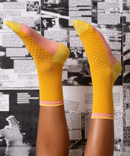 Dilly Socks Notre Chaussettes Pour Femmes: Sunshine Dots