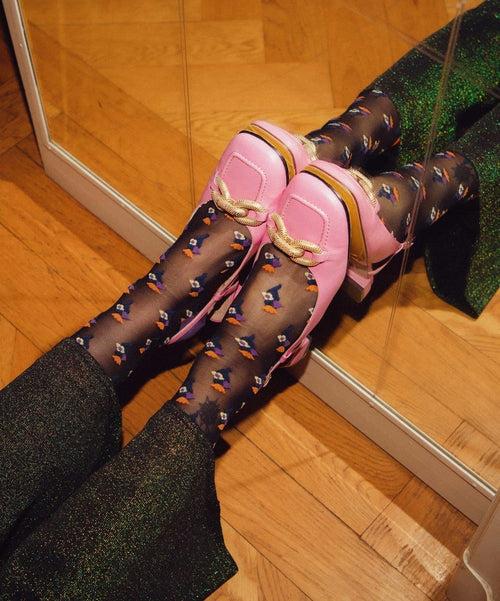 Dilly Socks Notre Chaussettes Pour Femmes: Tiny Flower Bouquet