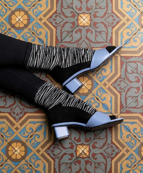 Dilly Socks Notre Chaussettes Pour Femmes: True Zebra