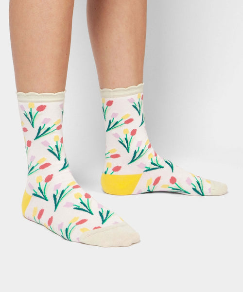 Dilly Socks Notre Chaussettes Pour Femmes: Tulip Treasure