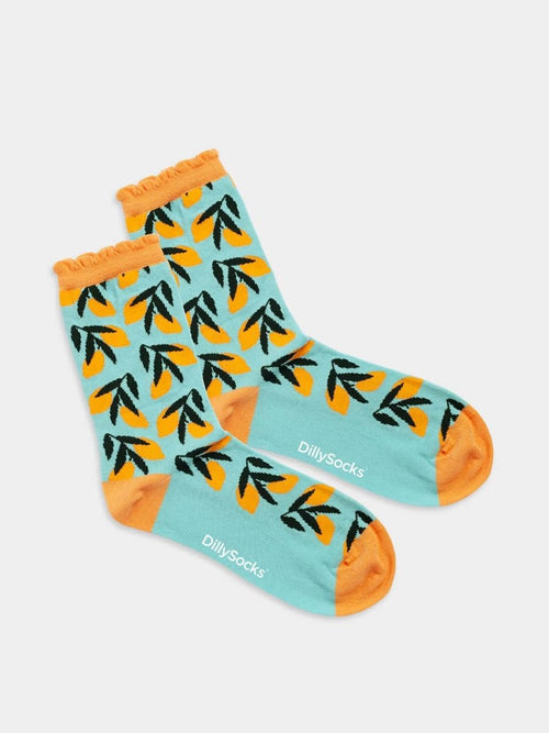 dilly socks Notre chaussettes pour femmes: Valencian Branches