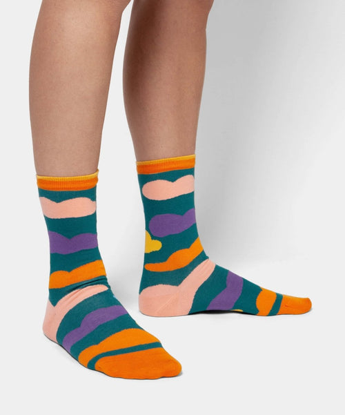 Dilly Socks Notre Chaussettes Pour Femmes: Wobble Fields