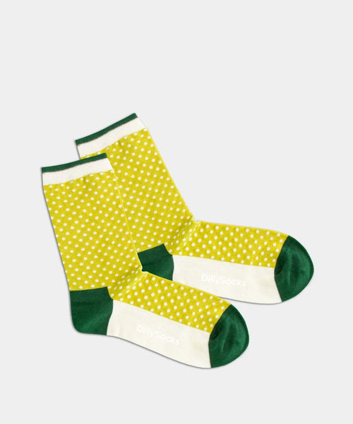 dilly socks Notre chaussettes pour femmes: Yard Dots