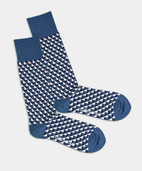dilly socks Notre chaussettes pour hommes: Water Mountain