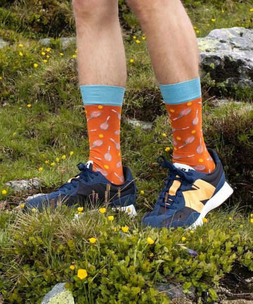 Dilly Socks Notre Chaussettes: Rust Racket (Rusty Roger)