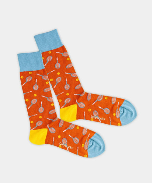 dilly socks Notre chaussettes: Rust Racket (Rusty Roger)