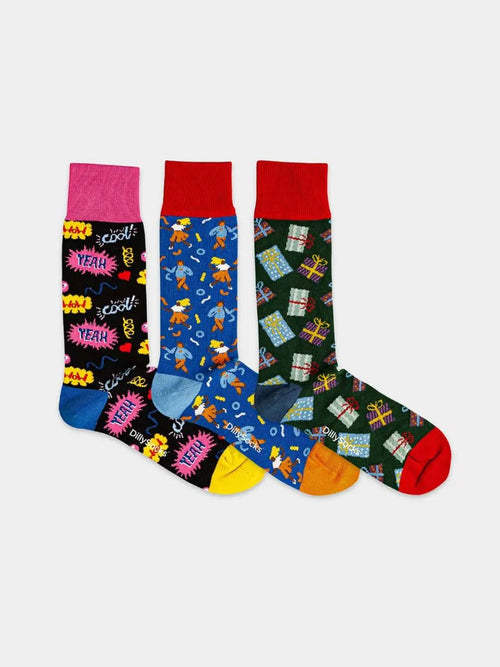 Dilly Socks Notre Coffrets Cadeaux: Celebration Time